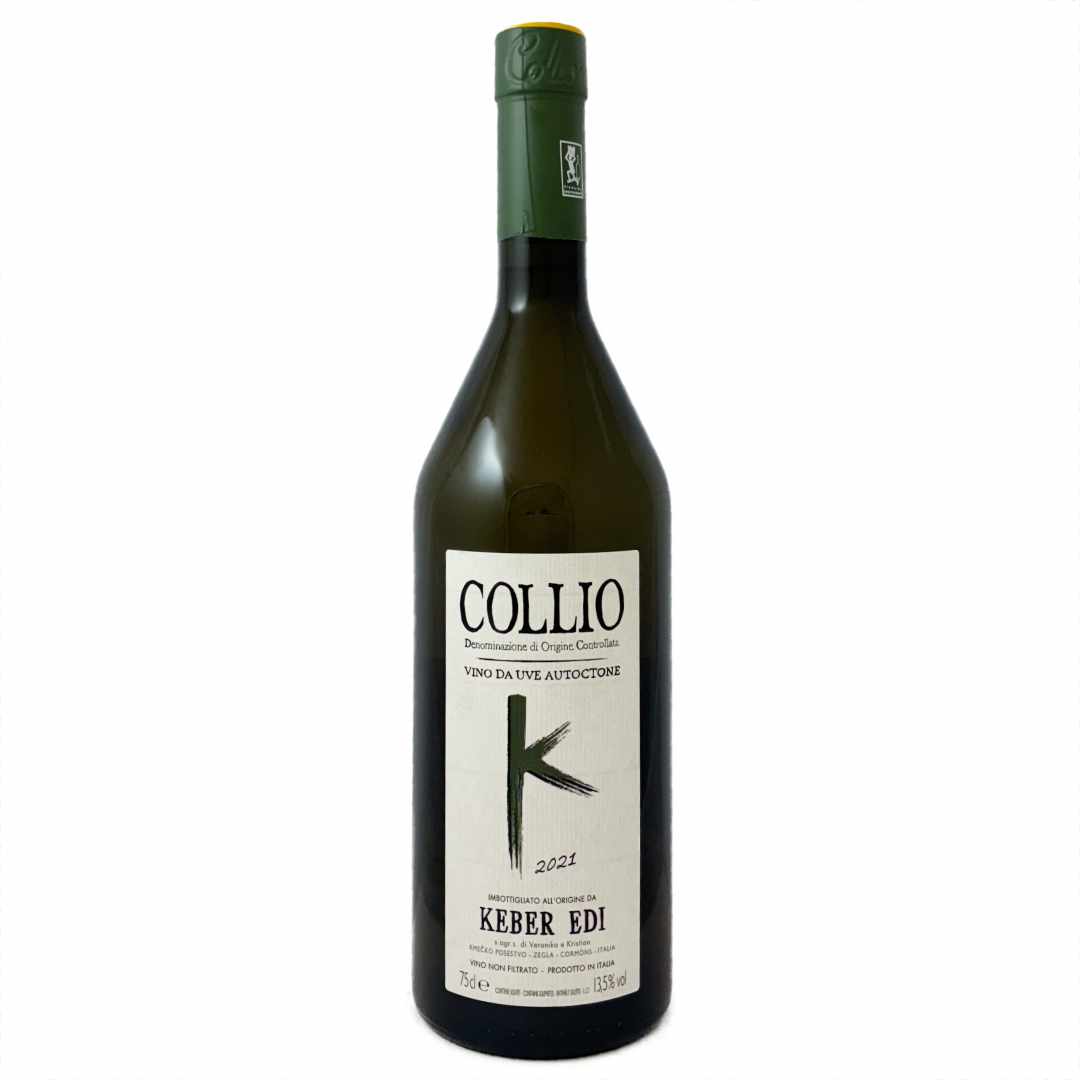 Edi Keber. Collio Bianco a full flavoured dry wine from the prized Collio DOC within the Friuli in northeast Italy