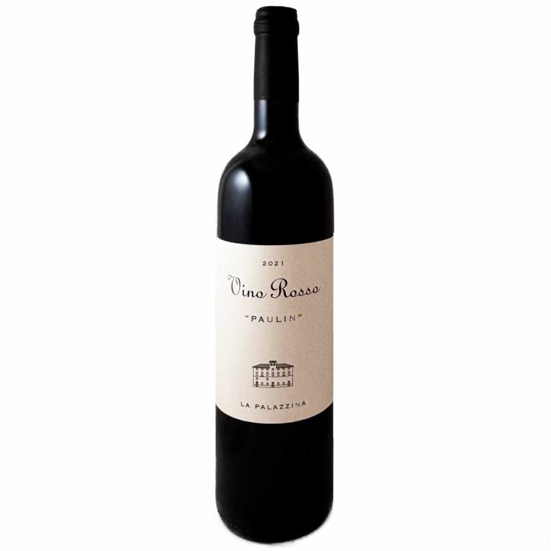Palazzina. Vino Rosso 'Paulin' essentially a declassified Bramaterra from a very difficult vintage a medium bodied red wine made with Nebbiolo in the Alto Piemonte the northern part of Piemonte Piedmont in north west Italy