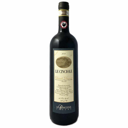 Le Cinciole Chianti Classico 2018 high altitude biodynamic sangiovese from Tuscany, a medium bodied dry red Italian wine imported by Bat and Bottle