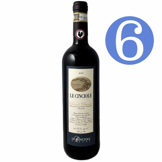 Le Cinciole Chianti Classico2020 6 bottle case