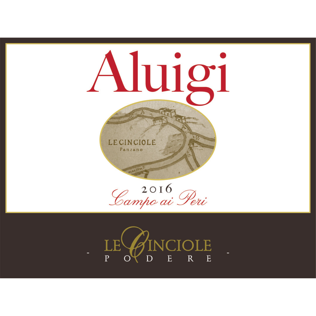 Le Cinciole Chianti Classico Gran Selezione Campo di Peri Aluigi made from pure Sangiovese an immaculate natural wine full bodied Tuscan red wine from the 2018 vintage imported by Bat and Bottle