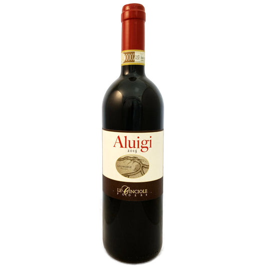 Le Cinciole Chianti Classico Riserva Aluigi 2015 High Altitude biodynamic Sangiovese Panzano Full bodied red wine