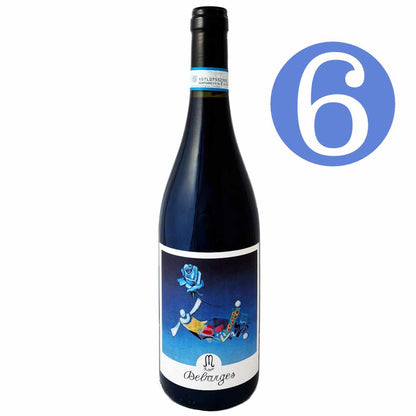 Le Marie Pinerolese DOC Nebbiolo Debarges from Piemonte pleasing forward fruit and fine ripe tannins a bottle case image for a great wine imported by Bat and Bottle