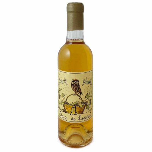 Le Marie. Malvasia Moscato 'Doux de Lissart' half bottle sweet white wine from under Mont Viso