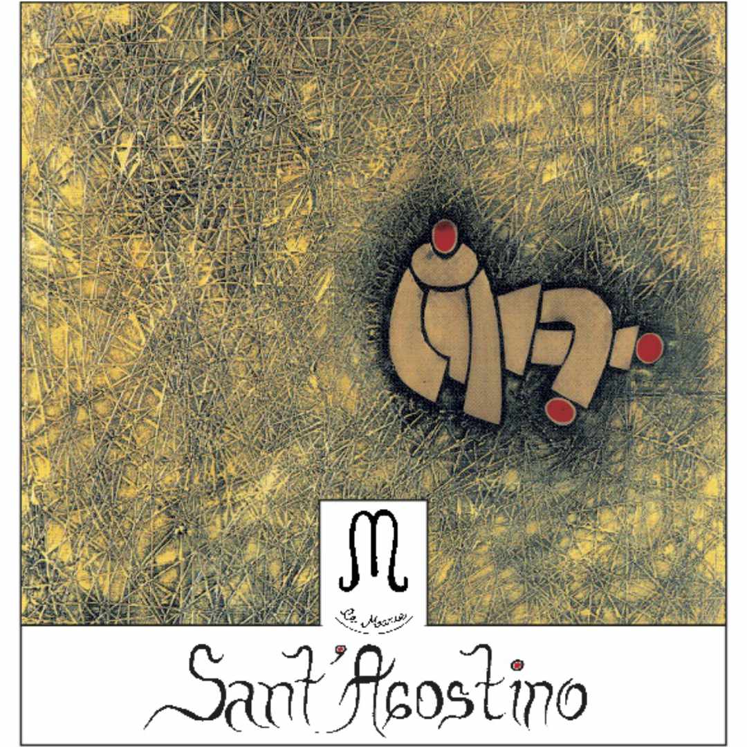 Label-Le Marie Sant Agostino 2022 a dry fresh Italian white wine made from Arneis which is not recognised in the Pinerolese DOC it is morecommonly found in the Roero a region to the north of Barolo and Barbaresco in the Langhe