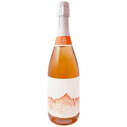 Le Marie. Viso Classico Rosato Pas Dose a field blend of Barbera, Chatus, Bonarda, Freisa, Neretta Cunese