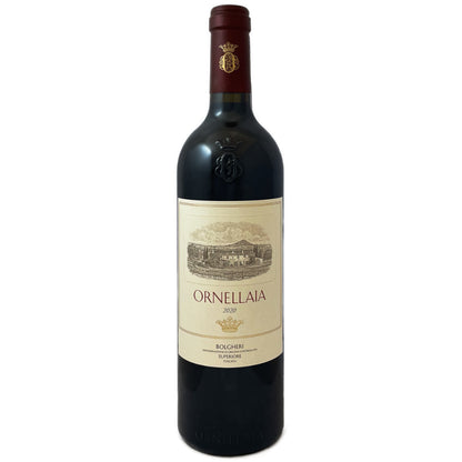 Ornellaia Bolgheri Superiore 2020 a Bordeaux blend from coastal Tuscany a medium to full bodied red wine