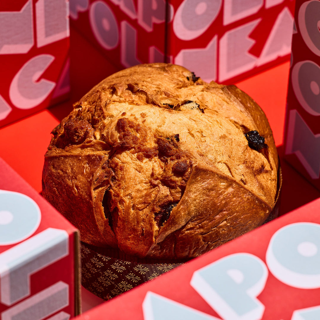 Artisan Panettone mae by Simone De Feo, imported by Gelato Village