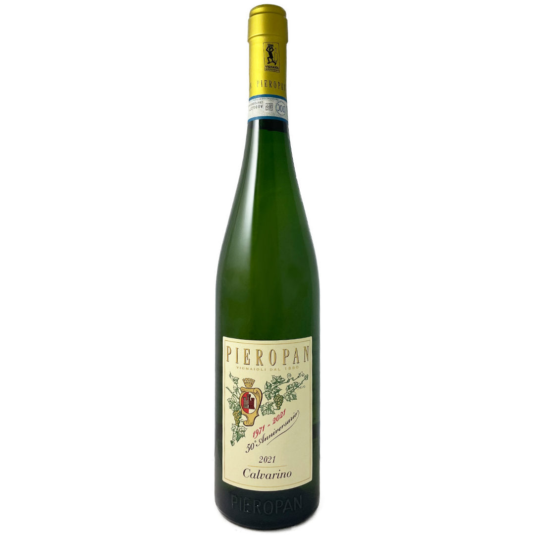 Pieropan Soave Classico 2019 cru Calvarino a great Italian white wine grown on volcanic soils in the Veneto 2021 vintage