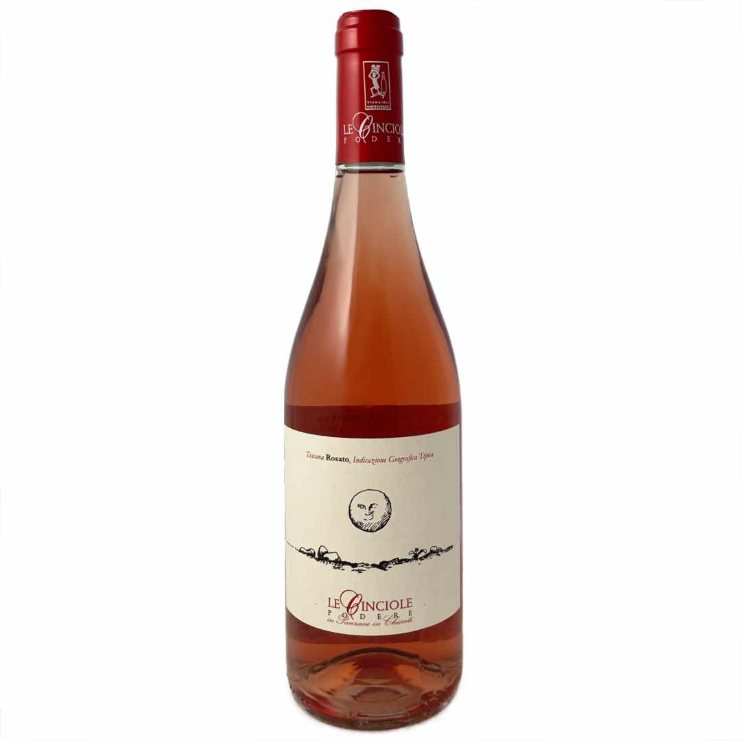 Podere Le Cinciole, Sangiovese Rosato from Panzano near Florence in tuscany, an elegant dry rose organic and excellent