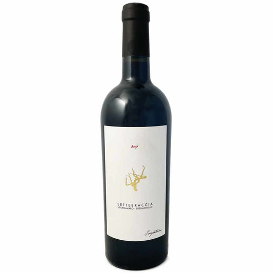 Sampietrana Settebraccia Susumaniello Negro Amaro Full bodied dry red wine from Puglia, Italy