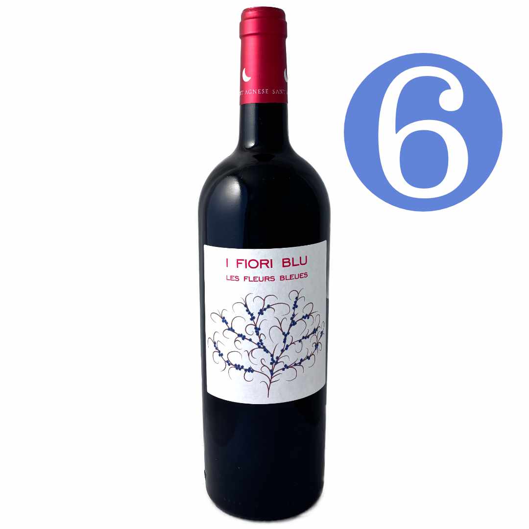 Sant'Agnese Cabernet Sauvignon I Fiori Blu-6-bottle-case-imported by Bat and Bottle