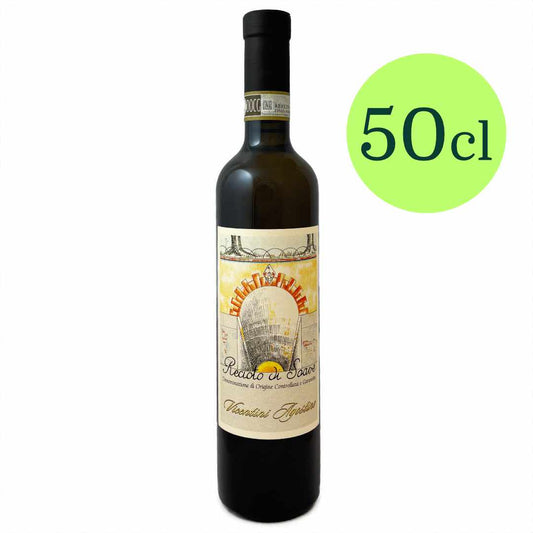 Vicentini Agostino Recioto di Soave a sweet wine made from dried Garganega grapes imported by Bat and Bottle