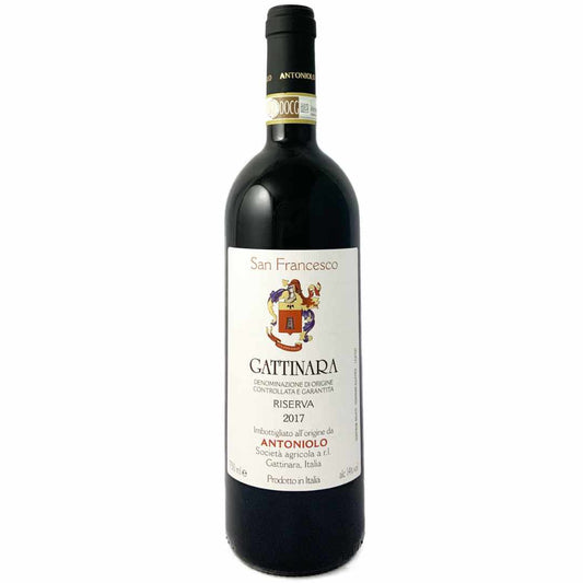 Antoniolo. Gattinara Riserva 'San Francesco' single vineyard Nebbiolo from the Alto Piemonte