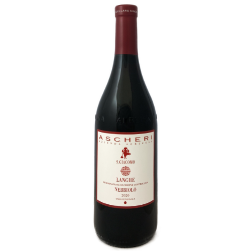 Matteo Ascheri Nebbiolo d'Alba Bricco San Giacom was its name now S. Giacomo a medium bodied dry red wine from Piemonte in Italy