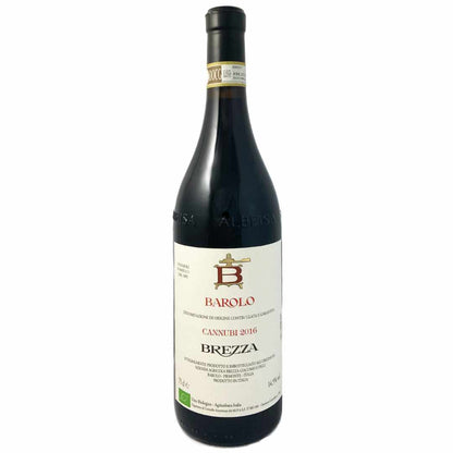 Brezza. Barolo 'Cannubi' 2016 bottle 8498. Italian medium to full bodied red wine