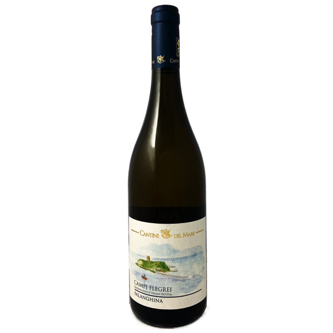 Cantine del Mare. Falanghina Campi Flegrei fresh light mineral white from west of Naples