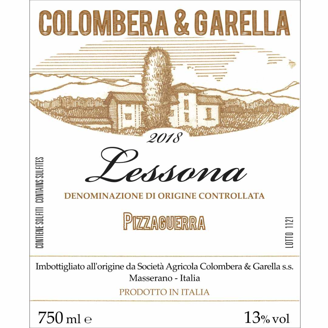 Colombera & Garella. Lessona 'Pizzaguerra' Full bodied Italian red wine from the Alto Piemonte made from Nebbiolo grown on volcanic rock and sands by Giacomo Colombera and Christiano Garella
