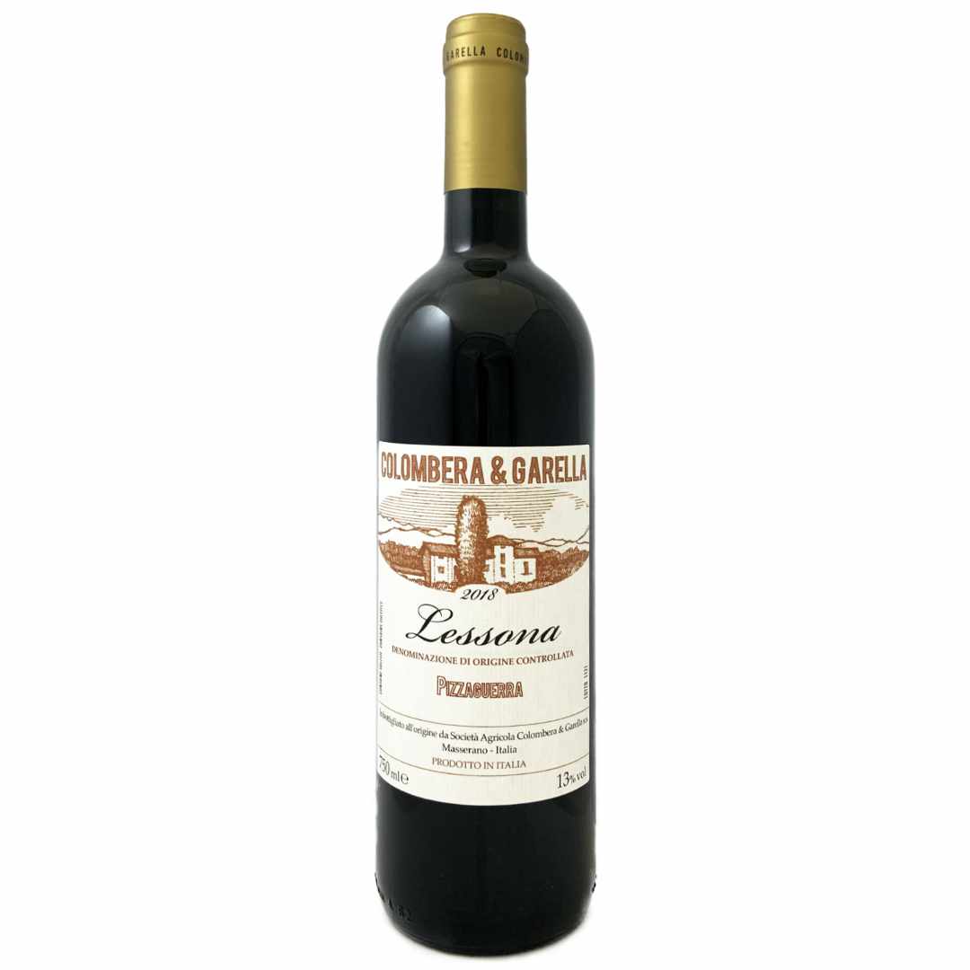 Colombera & Garella. Lessona 'Pizzaguerra' Full bodied Italian red wine from the Alto Piemonte made from Nebbiolo grown on volcanic rock and sands by Giacomo Colombera and Christiano Garella