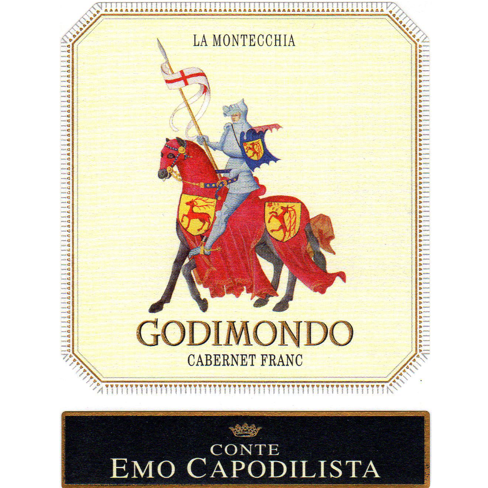 Conte Emo Capodilista La Montecchia Colli Euganei Cabernet Franc Godimondo Label