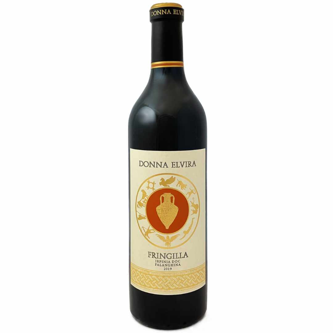 Donna Elvira. Falanghina 'Fringilla' 2019 dry white wine from Campania in southern Italy