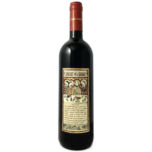 Emilio Bulfon Pecol Ros medium to full bodied dry red wine from the Friuli northeast Italy Piculit Neri, Refosco, Cjanorie and Forgiarin