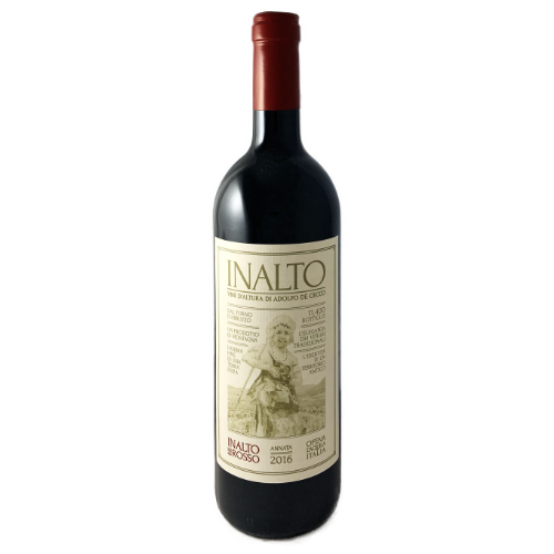 Inalto Rosso 2016 full bodied Montepulciano d'Abruzzo, a high altitude fine Italian red wine