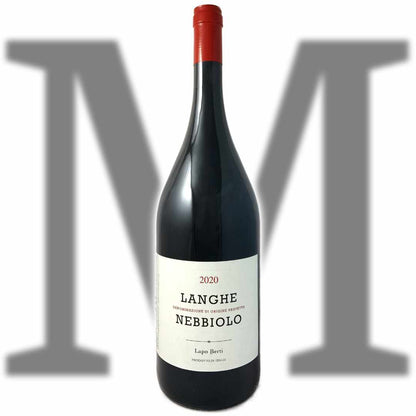 Lapo Berti Langhe Nebbiolo 2020 Magnum Lapo is winemaker with Enzo Boglietti in La Morra, Barolo he makes a tiny quality of his own wine using a natural, hands-off approach