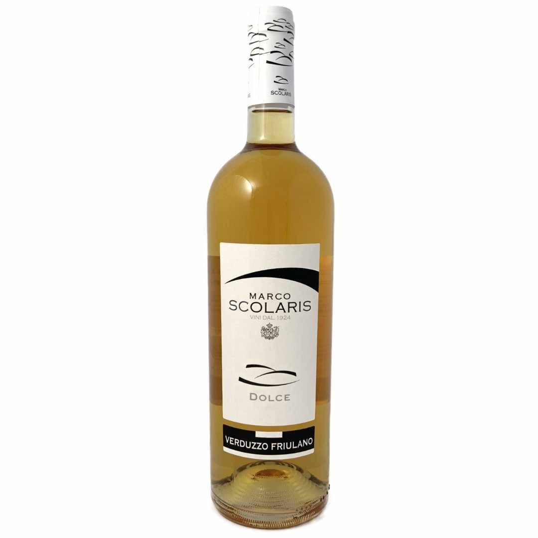 Marco Scolaris Verduzzo, Sweet white wine from the North East of Italy, made from the local Verduzzo grape variety