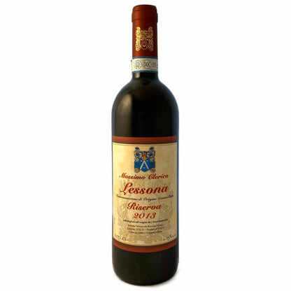 Massimo Clerico Nebbiolo Lessona DOC A full bodied dry red wine from Alto Piemonte Italy, imported by Bat and Bottle