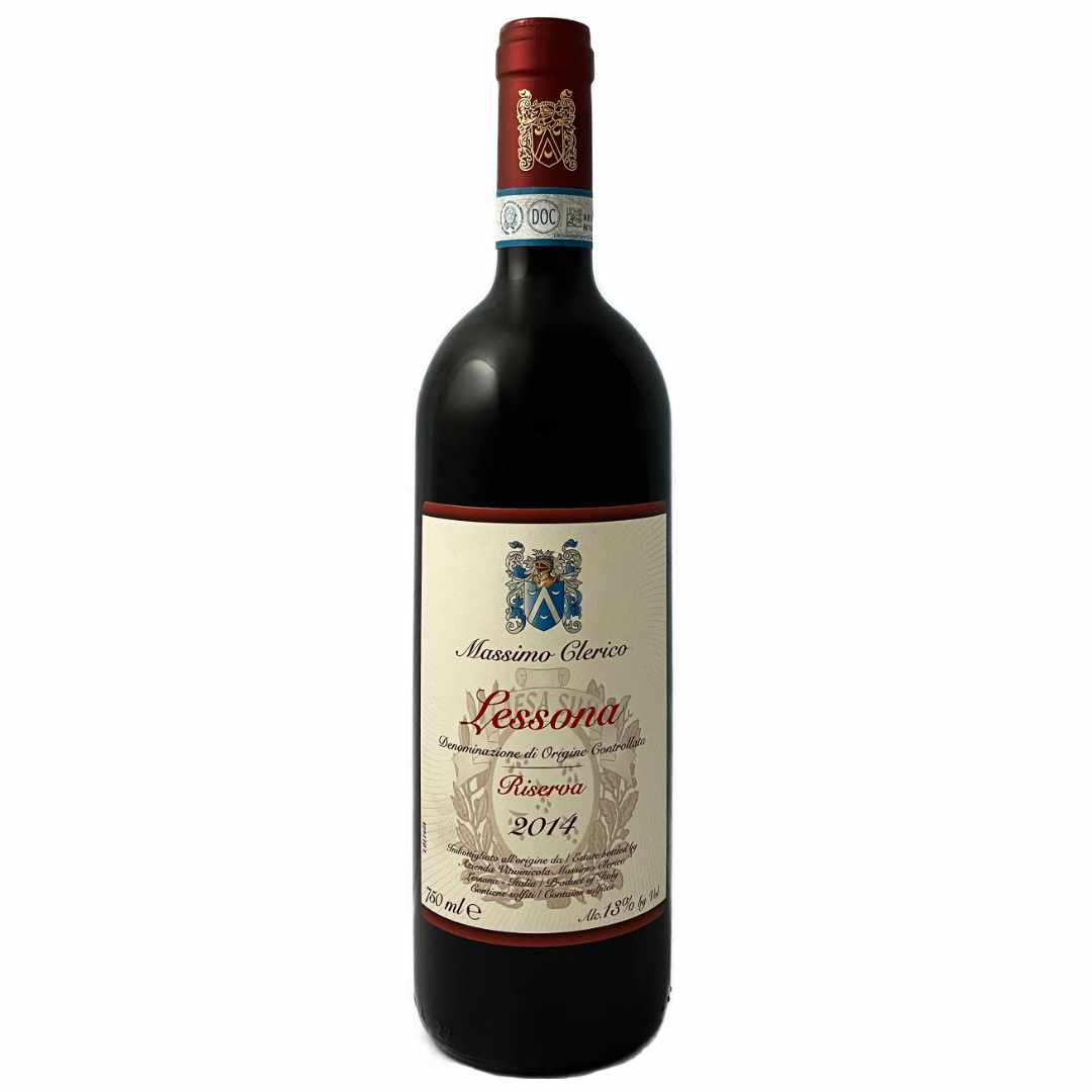Massimo Clerico Nebbiolo Lessona Riserva 2014 DOC A full bodied dry red wine from Alto Piemonte Italy, imported by Bat and Bottle