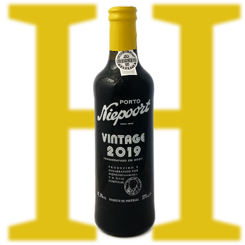 Niepoort vintage port 2019 from the Douro in Portugal a 375ml bottle