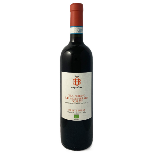 Oreste Buzio Grignolino del Monferrato Casalese a light to medium bodied red wine from Piemonte organically grown very rare artisan producer