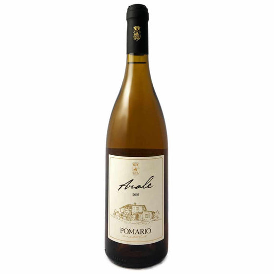 Pomario Arale Old vine organic Trebbiano Medium bodied dry Umbrian white italian wine 2019
