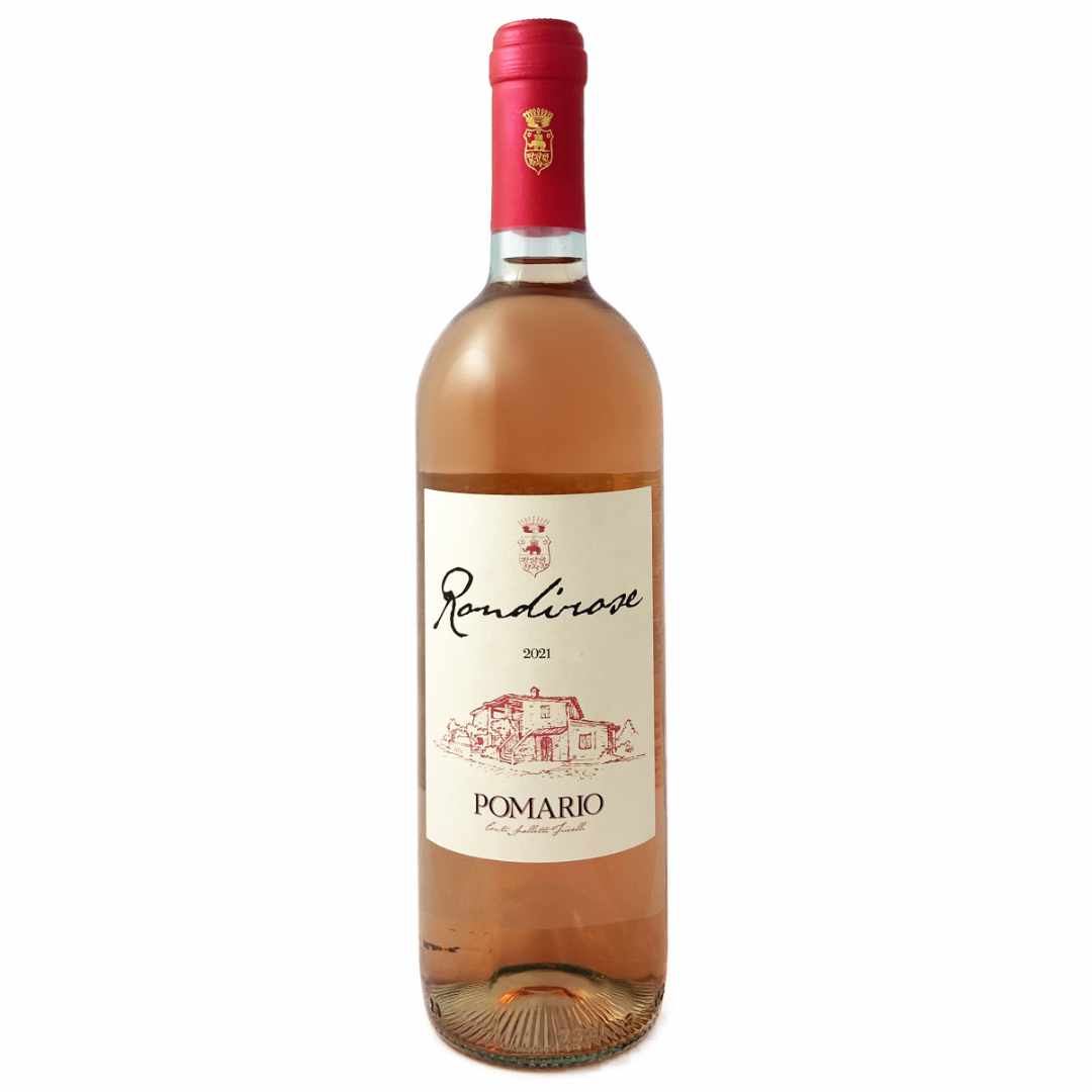 Pomario. Rondirose 2021 a dry rose from Umbria made from biodynamically grown Sangiovese. An organic wine