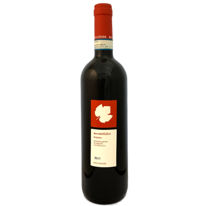 Roccafiore. Montefalco Rosso 2017 Full bodied Italian red wine from Umbria, made from certified Sustainable Agriculture farmed Sangiovese and Sagrantino grapes