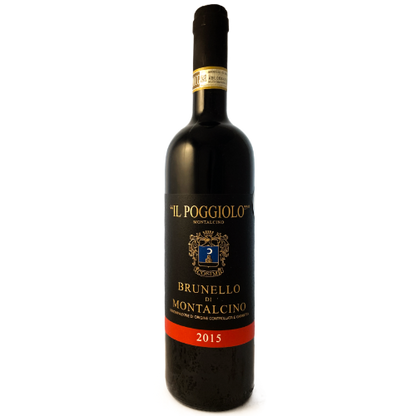 Podere il Poggiolo Brunello do Montalcino 2015 Sangiovese Grosso Full Italian red wine